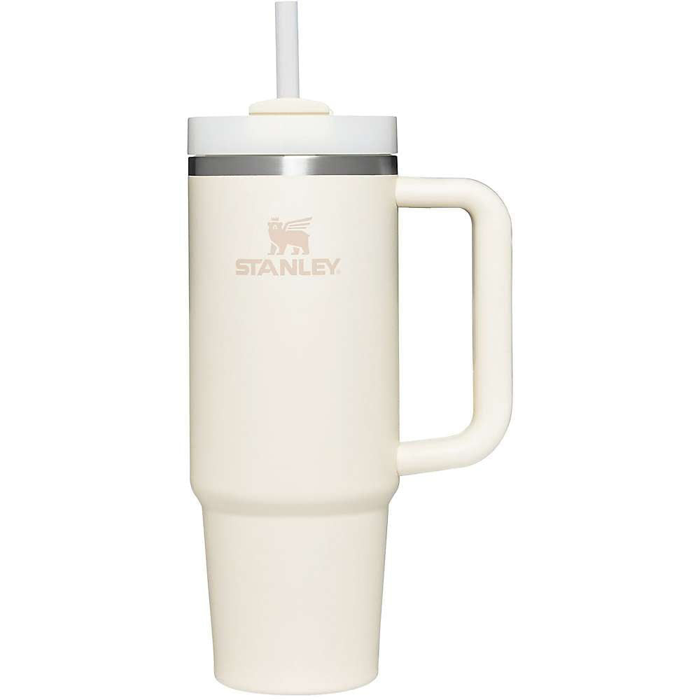 Stanley Quencher H2.0 FlowState Stainless Steel Vacuum Insulated Tumbler – 40oz, Cream Color