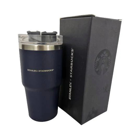 Stanley + Starbucks Quencher H2.0 FlowState Stainless Steel Vacuum Insulated Tumbler with Lid and Straw, 20oz