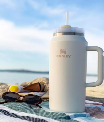 Stanley Quencher H2.0 FlowState Stainless Steel Vacuum Insulated Tumbler - Keeps Drinks Hot/Cold 64oz